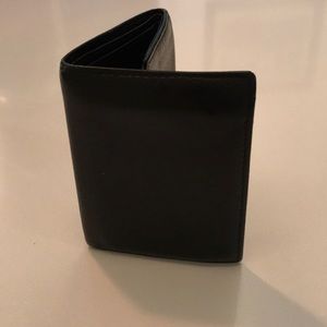 Coach leather wallet